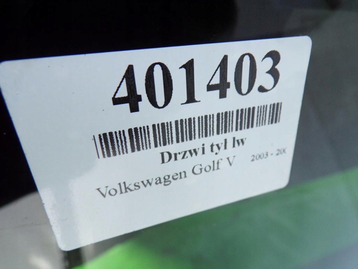 фото №14, Volkswagen golf v універсал ліві задні двері la7w