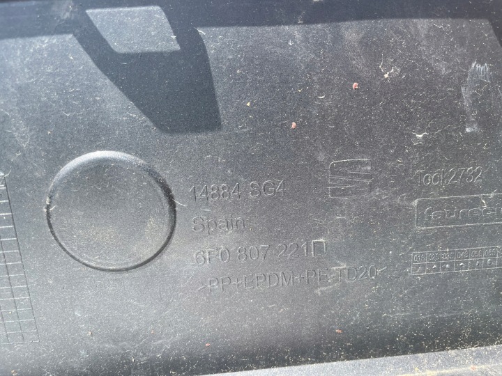 фото №7, Бампер перед передний 6f0807221d seat ibiza v 5 6f0 6f 17-