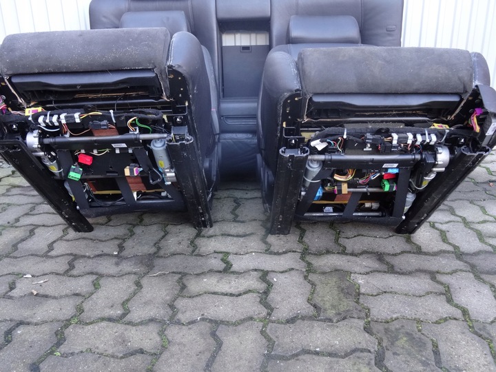 фото №14, Audi s8 d2 сидіння диван шкіра алькантара recaro оригінал