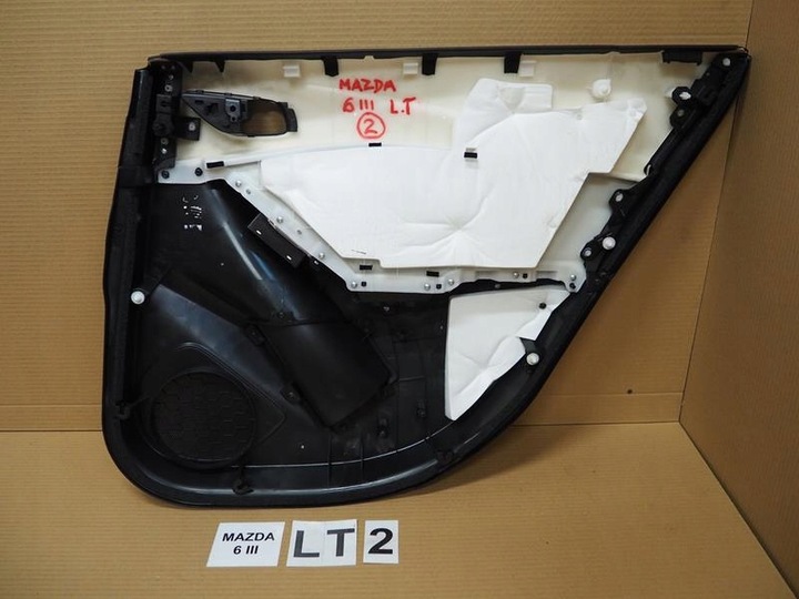 фото №3, Оббивка двері лівих задніх mazda 6 iii gj