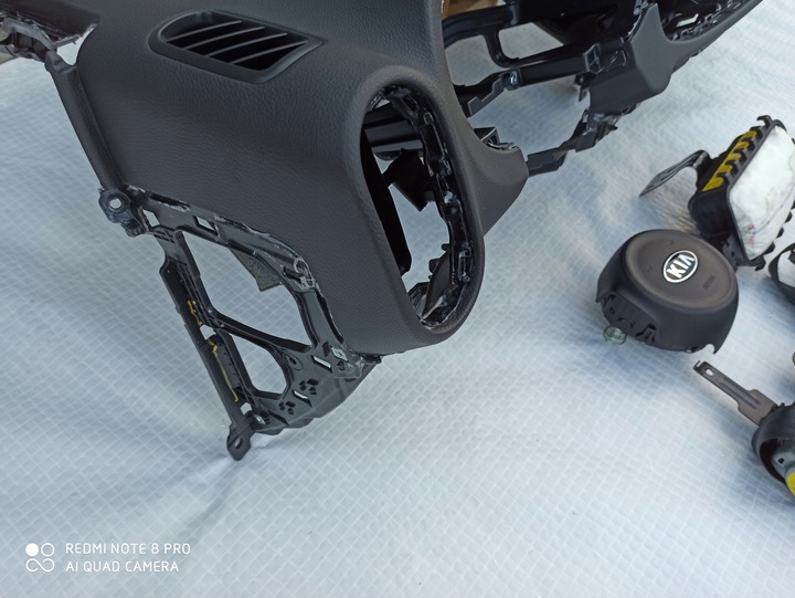 фото №8, Консоль капот панель kia picanto 2подушка безпеки 4ремені nap