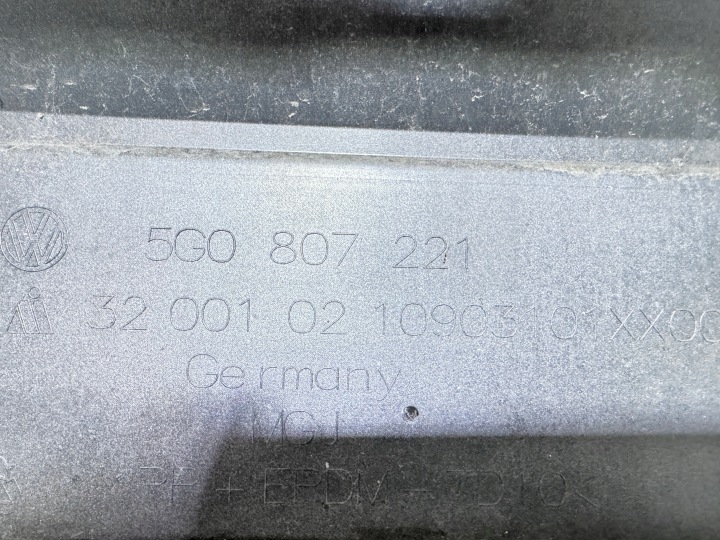фото №10, 5g0807221 vw golf vii 7 бампер передній перед