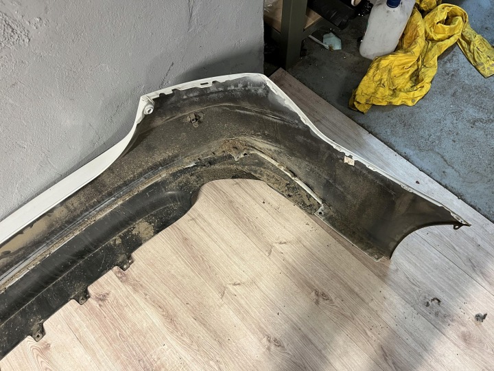 фото №11, Toyota camry 17- задний бампер накладка 52169-33030
