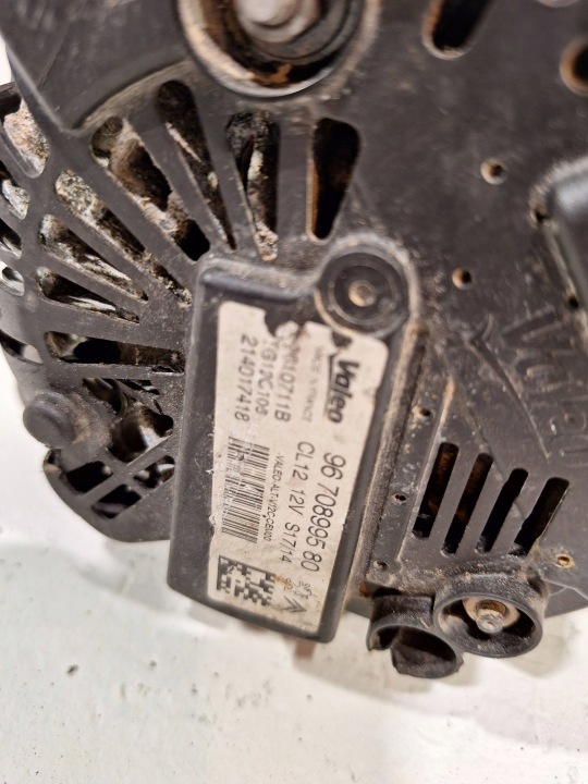 фото №6, Генератор 9670899580 peugeot 208 citroen c3 ii 1.2 vti