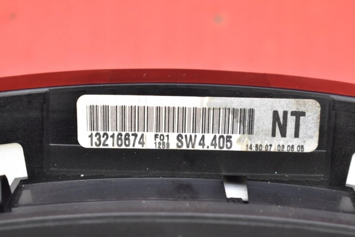 фото №7, Панель приборов eu 13216674 opel astra 3 iii h 2.0 t 200 km 04-07
