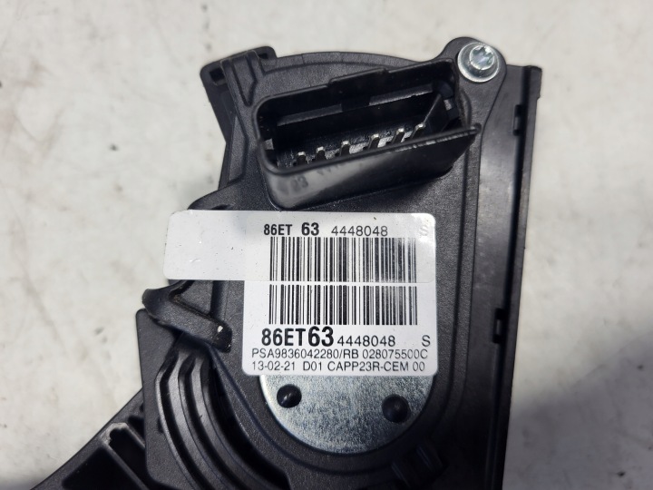 фото №6, Потенціометр педаль газу citroen berlingo iii 18- 9836042280