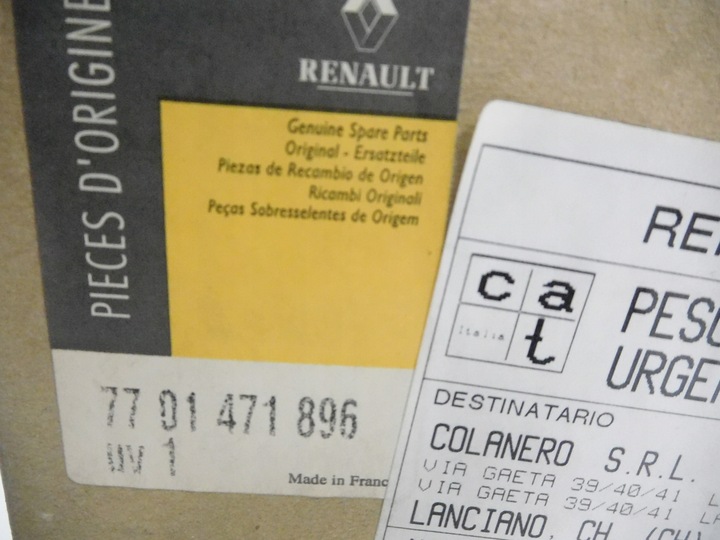 фото №9, Трансмісія рейка рульового управління renault megane i 7701471896