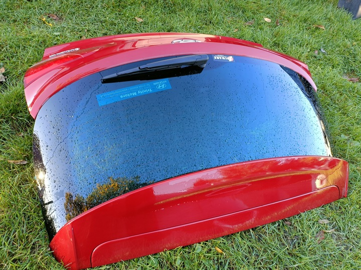 фото №5, Комплектная крышка багажника + камера hyundai ix35 цвет a0