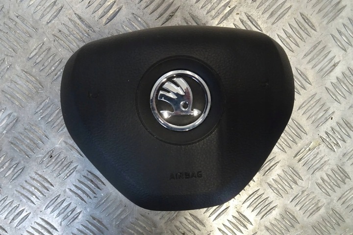 фото №1, Skoda fabia ii рестайлинг roomster - подушка водителя 5e0880201