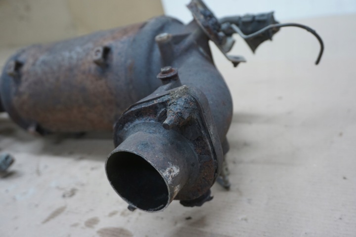 фото №9, Nissan navara d40 dpf фильтр частиц твердых катализатор + датчики 2,5 dci