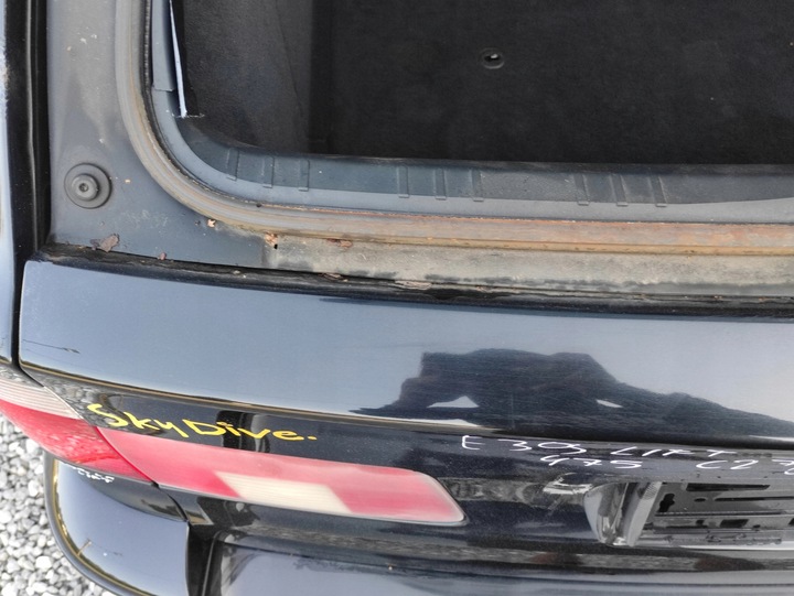 фото №11, Кришка багажника bmw e39 рестайлінг універсал 475 blacksapphire org лак