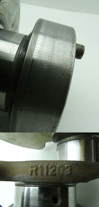 фото №11, Mercedes e w210 96-02 2.8 v6 112.921 wał коленчатый