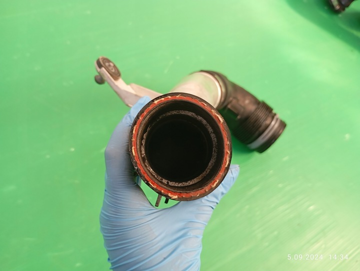 фото №6, Труба повітропровід повітря інтеркулер vw porsche audi 7p6129572