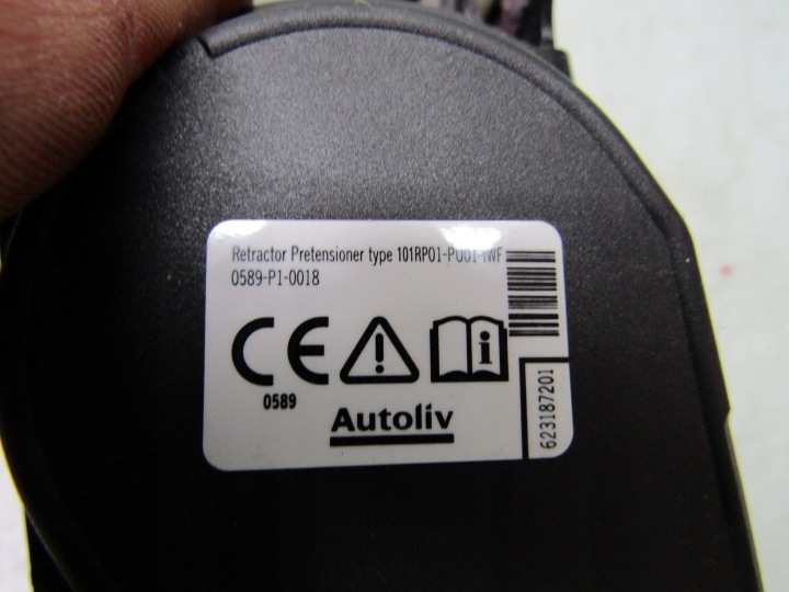 фото №12, Honda cr-v v 19r pas натяжитель безопасности правое перед передний 623187201