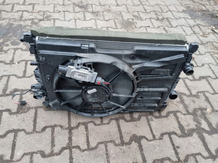 фото №8, Комплект радіатор вентилятор кондиціонер ford focus iii mk3 1.6i 1.5 1.0 13r