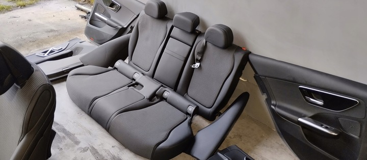 фото №4, Сидіння диван обшивки тунель комплект mercedes c клас w206 sedan