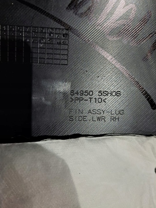 фото №6, Nissan leaf ii ze1 боковина / обивка / багажника