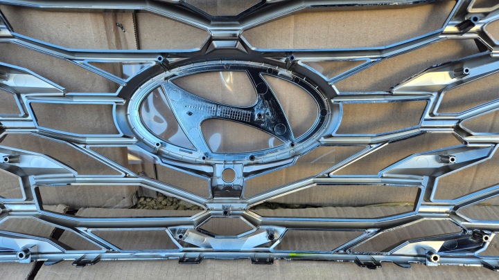 фото №13, Решётка радиатора hyundai tucson iv рестайлинг 24- n-line pod камера oem номер новый