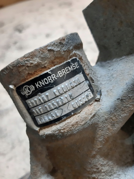 фото №8, Суппорт тормозной daf xf 105 z012007 knorr-bremse