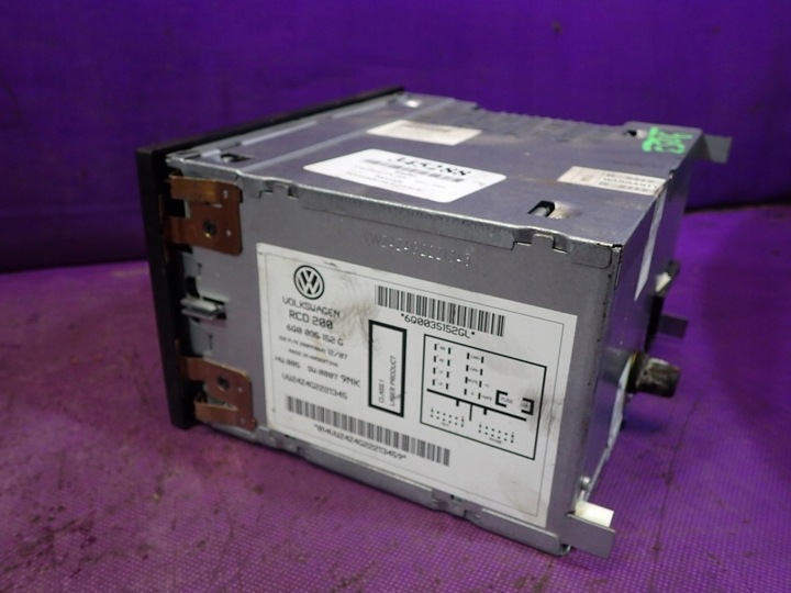 фото №5, Vw polo iv 9n 05-09 радіо cd 6q0035152g