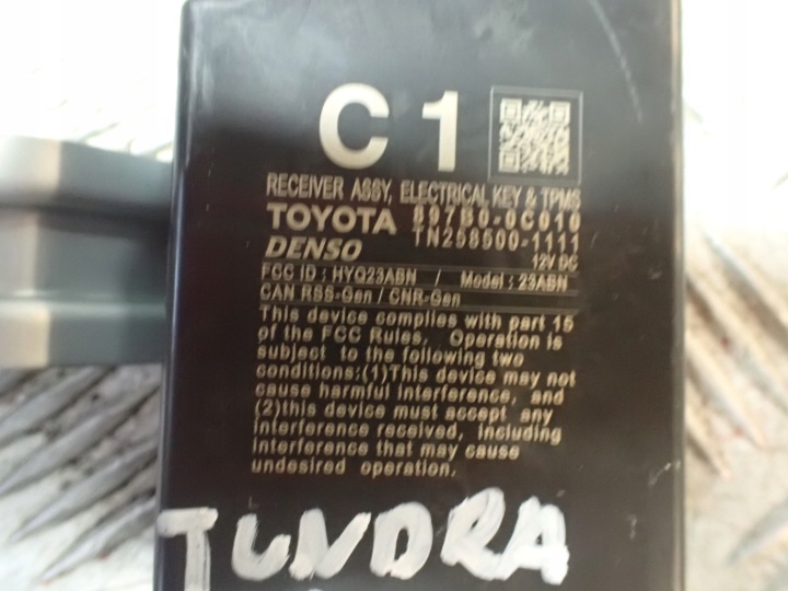 фото №14, Модуль реле tpms давления воздуха kół toyota tundra sequoia 2022-