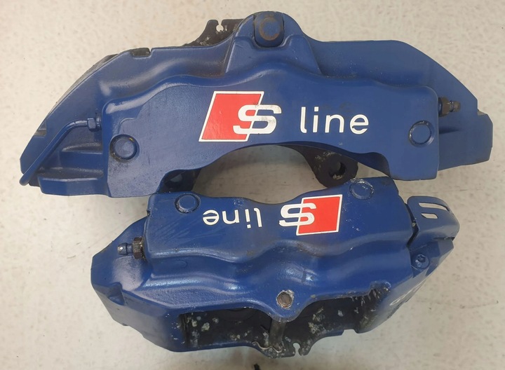 фото №5, Audi q7 4l s-line суппорт зажимы тормозные перед зад brembo комплект