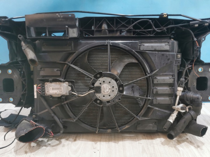 фото №4, Seat leon 2 ii 1p рестайлинг усилитель pas радиатор 1.6 дизель 09/12
