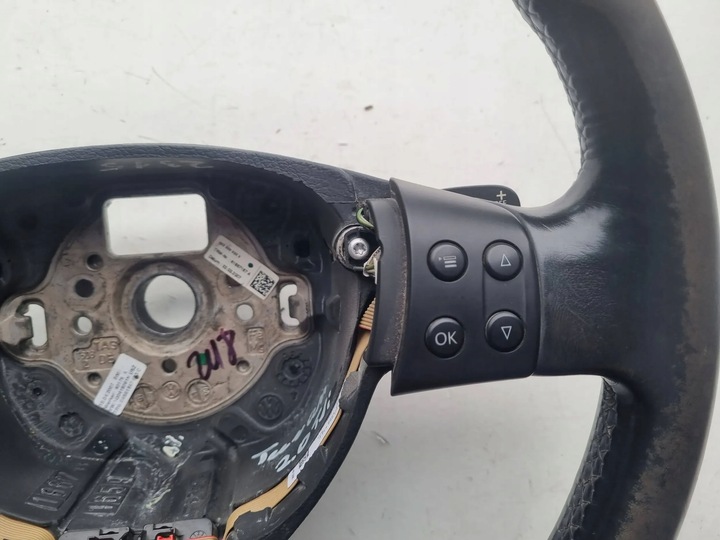 фото №10, Vw touran i рестайлінг кермо шкіряний шкіра мульті пелюстки