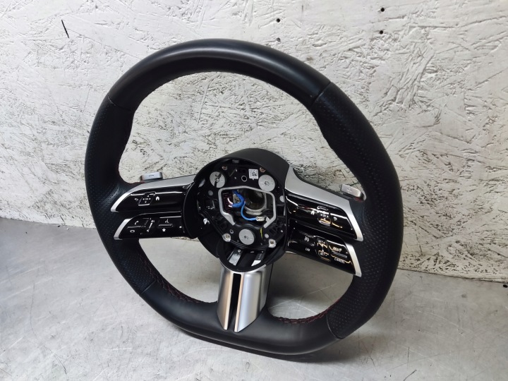 фото №5, Mercedes w206 w177 w213 w247 w257 руль кожа лепестки a0004608817
