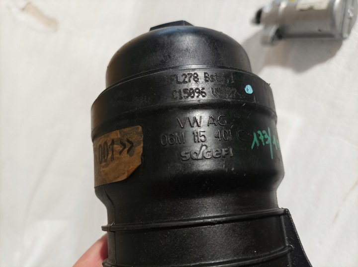 фото №5, Audi s4 b9 корпус фильтра масла 06m115401c