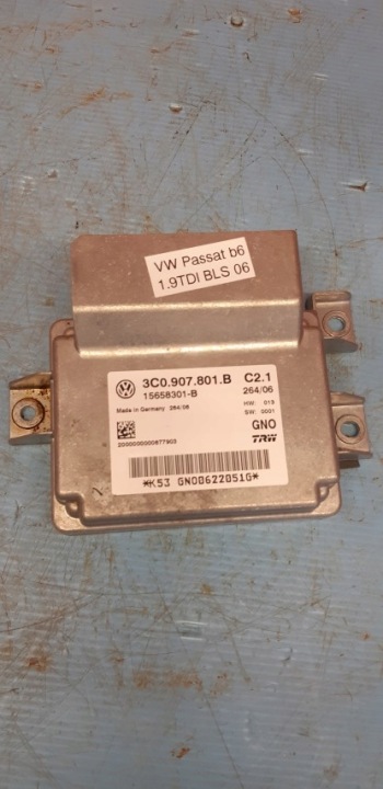 фото №4, Vw passat b6 модуль тормоза ручного 3c0907801b