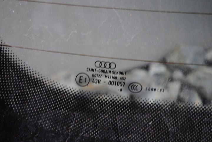 фото №7, Стекло задняя багажника оригинал audi a4 b8 sedan 2008r
