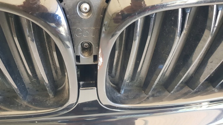 фото №8, Бампер передний перед решётка противотуманка led bmw 5 g30 g31 м-пакет