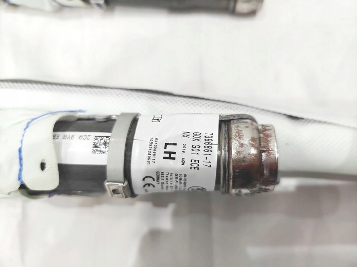 фото №7, Bmw x3 g01 шторка штори дахові європа i usa комплект нове подушка безпеки