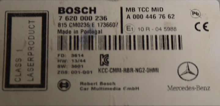 фото №3, Радіо mercedes actros mp4 aux оригінал