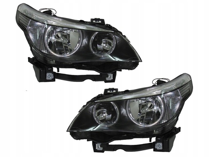фото №1, Комплект фары bmw 5 e60 2003-2007 tyc