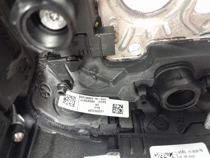 фото №10, Audi q5 ii 80a руль мультифункция лепестки с подогревом 4m0419091n