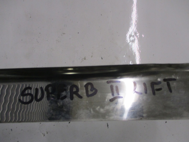 фото №4, Планка накладка порогова порога na поріг хром перед лівий skoda superb ii рестайлінг