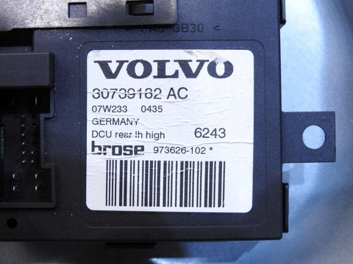 фото №10, Механизм подъемник стекла левое зад volvo v50 рестайлинг