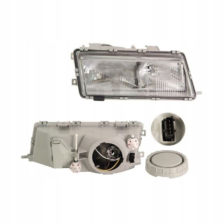 фото №1, Фара лампа правий saab 9000 92-98