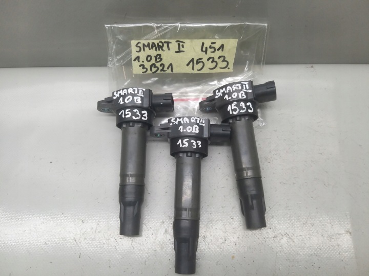 фото №9, Котушка запалювання smart fortwo ii 451 1.0 бензин mhd 71km 1832a028