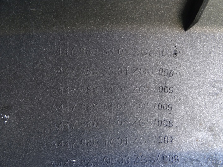 фото №11, Бампер перед mercedes v klas vito w447 рестайлинг ночь