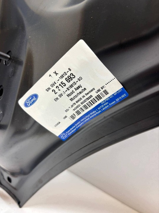 фото №13, Ford kuga mk2 рестайлинг капот gv41-816612-bd