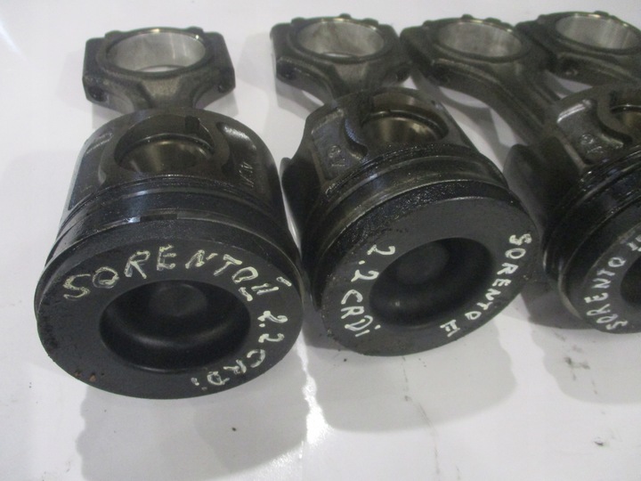 фото №8, Поршень шатун 4cx0 d4hb kia sorento ii 2.2 crdi