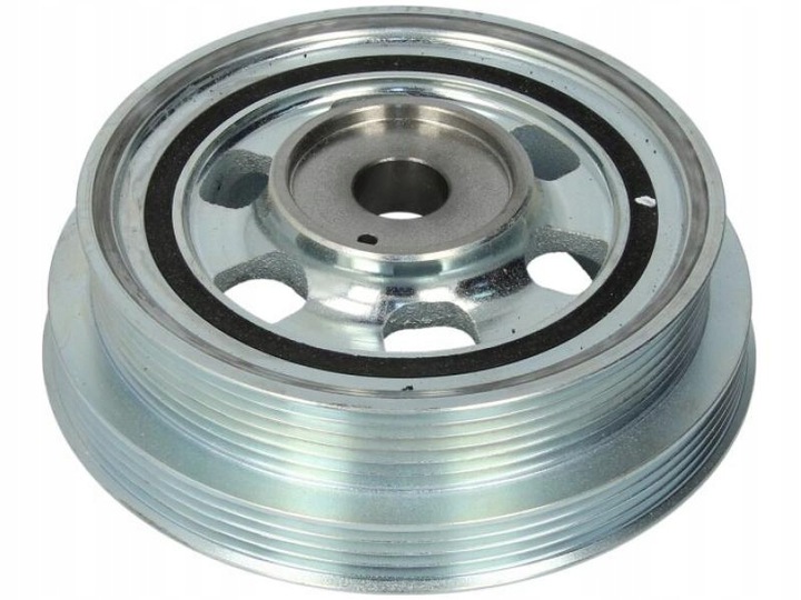 фото №1, Колесо пасове вала колінчастого fiat 3,0d 06-