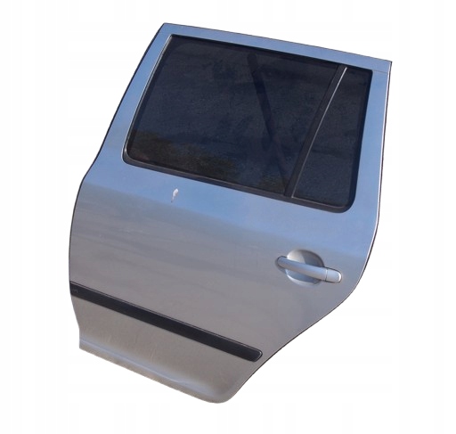 фото №2, Дверь левая зад задние комплектные skoda octavia ii универсал серебряный 9102 04-12r