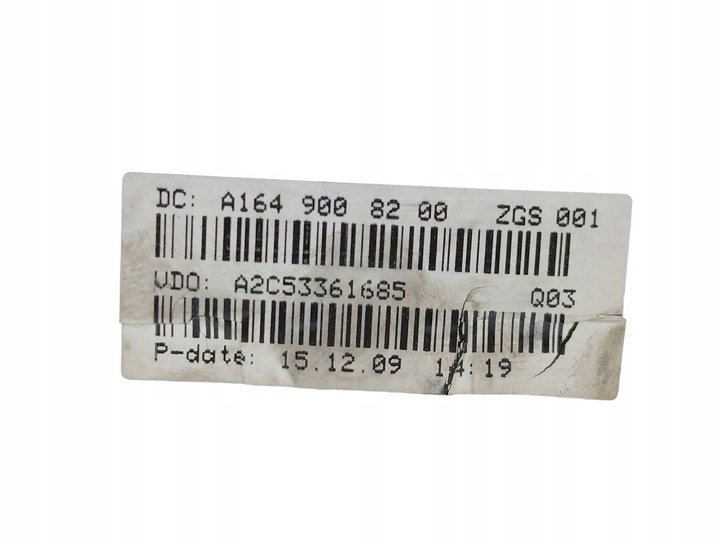 фото №10, 2010 mercedes-benz gl x164 спидометр / спидометр a1649008200