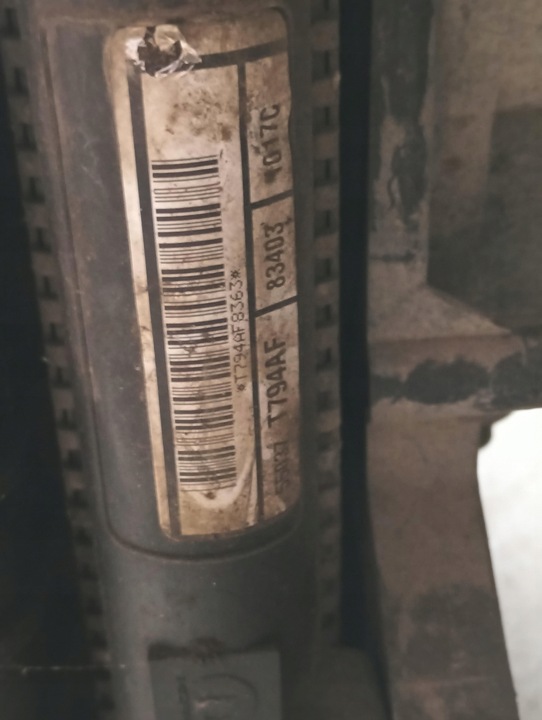 фото №11, Радиатор воды кондиционера интеркулер dodge nitro 2,8 crd 2007 год