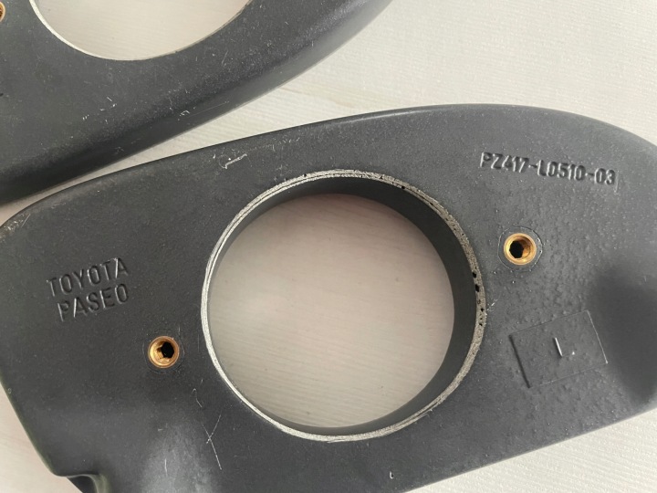 фото №14, Toyota paseo ii 1995-1999 рамки противотуманные фары l+p oem номер
