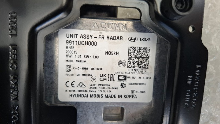 фото №4, Kia sprtage v tucson iv радар датчик distonic 99110ch000